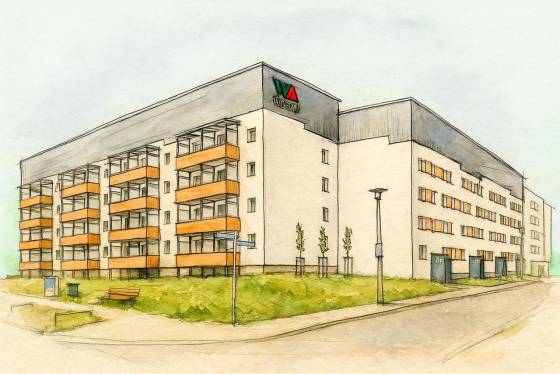 Visualisierung nach Sanierung