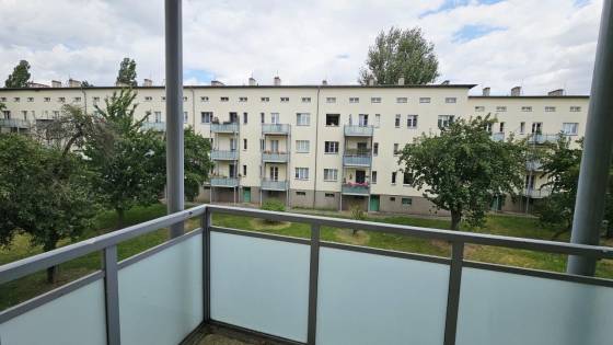 Balkon mit Blick ins Grüne