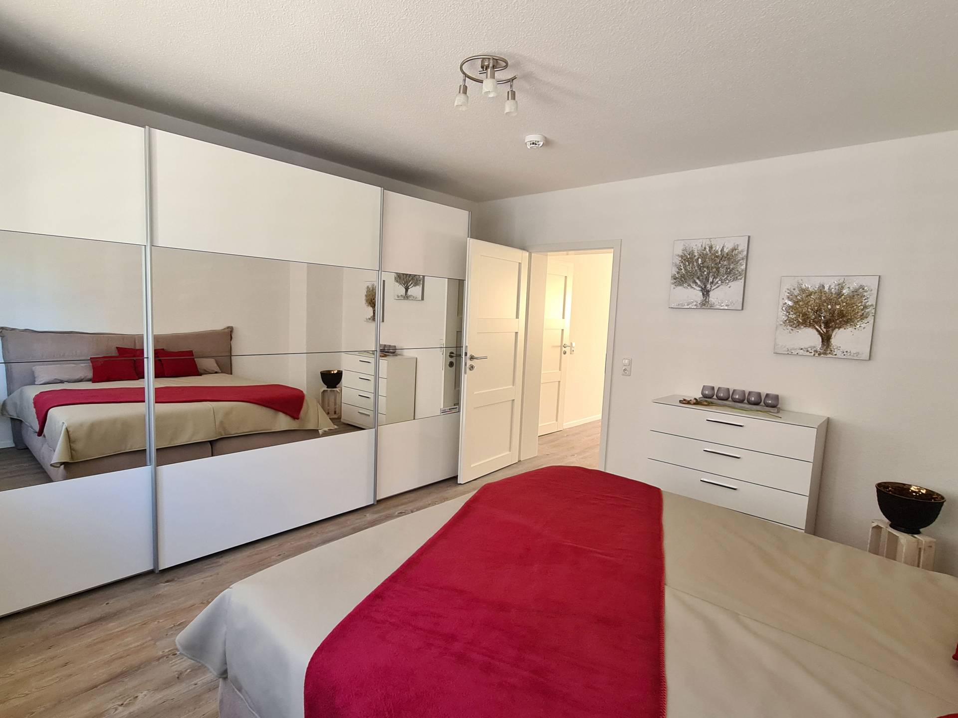 Schlafzimmer Musterwohnung Calvörder Straße