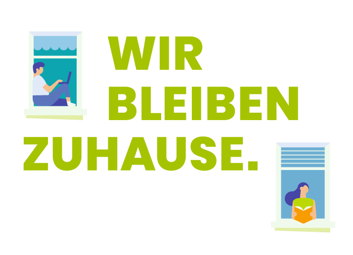 Wir bleiben Zuhause