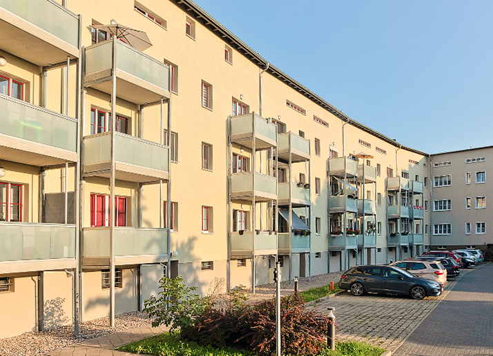 Familienwohnung inder Curiesiedlung