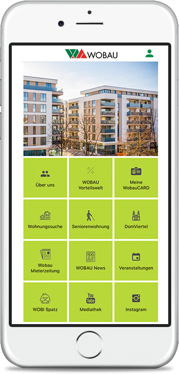 WOBAU App installieren